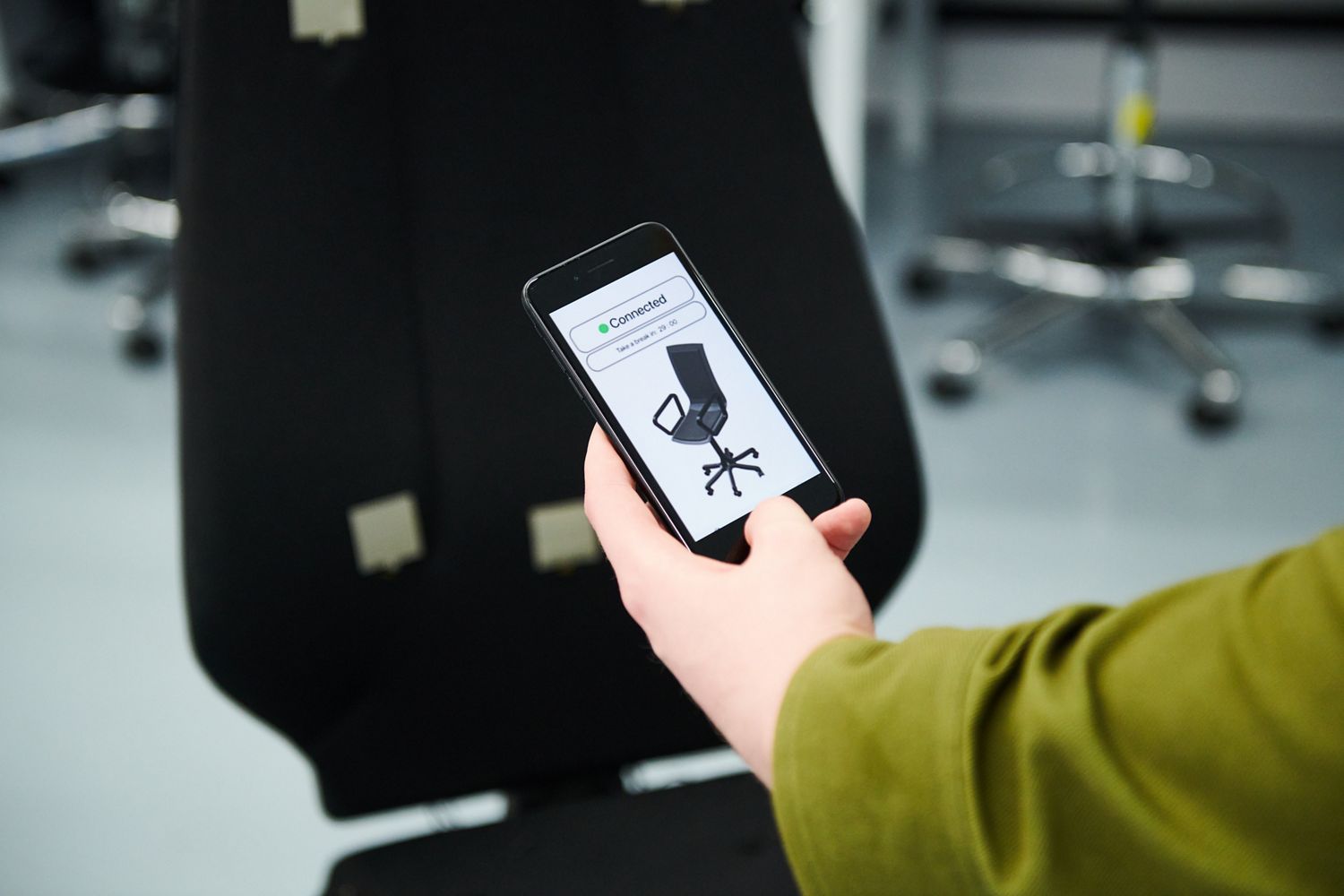 Smart Posture-Correcting Chair, one of the inventions of Dyson Undergraduate Engineers this summer